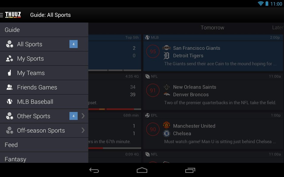 Thuuz Sports - Preview 9