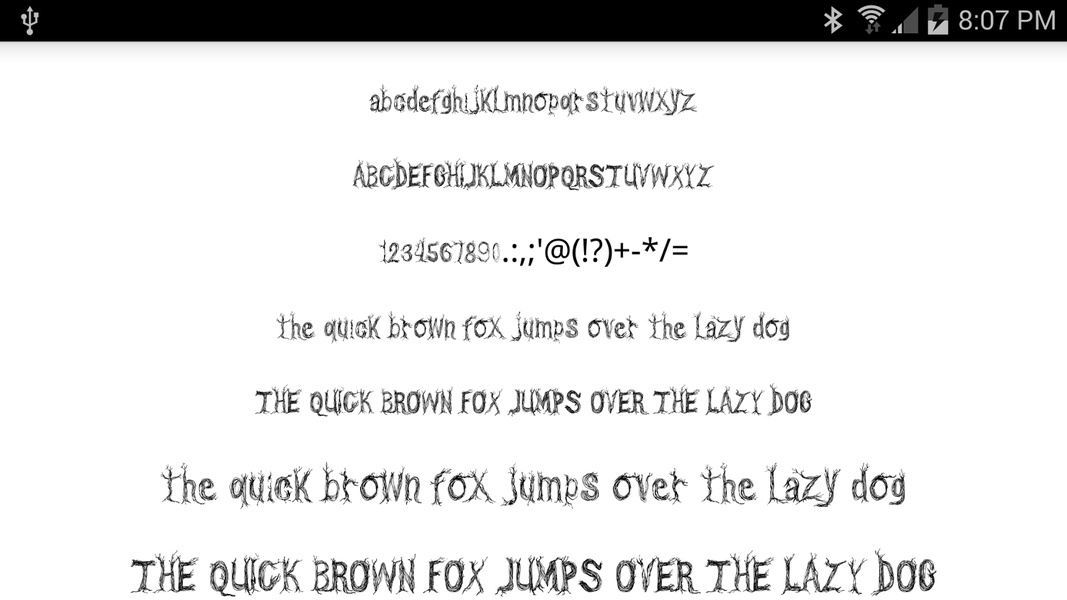 Halloween Fonts 50 - Preview 4