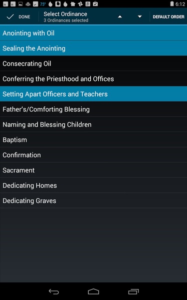 LDS Ordinances - Preview 1