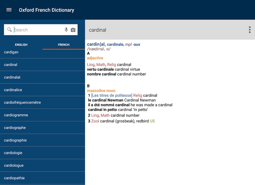 Oxford French Dictionary - Preview 4