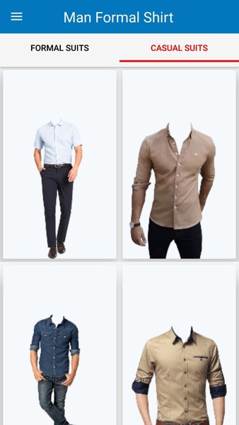 Man Formal Shirt Photo Suit Editor - Preview 3