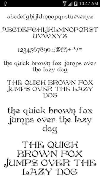 Free Fonts 50 Pack 5 - Preview 4