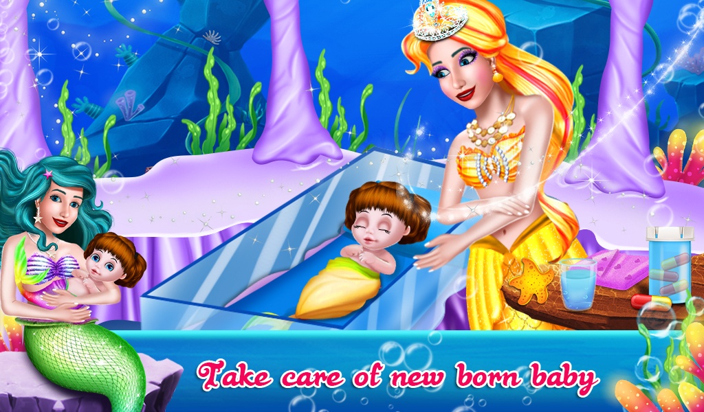 Mermaid New Born Baby - Preview 2