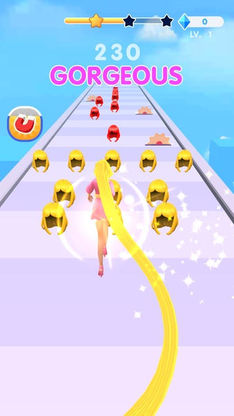 Baixe o Dancing Hair - Music Race 3D MOD APK v1.0.66 para Android