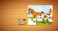 Puzzle Game Farm Animals screenshot 3