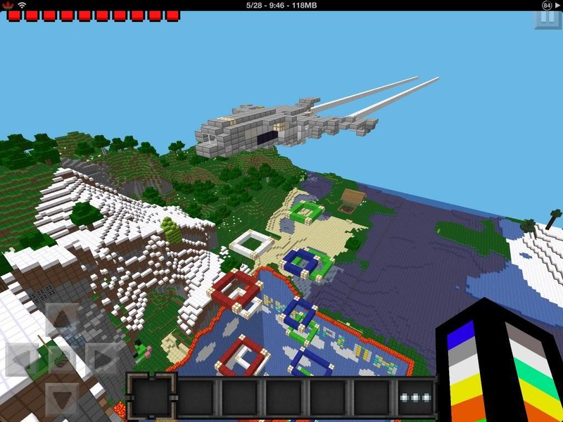 Skydiving Map For Minecraft - Preview 3