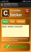 Scrabble Checker for Android 2