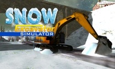 Snow Excavator Simulator screenshot 1
