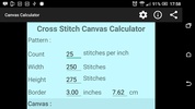 Cross Stitch Canvas Calculator screenshot 14