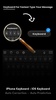 iPhone Keyboard screenshot 1