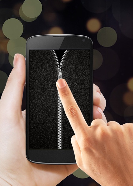 Leather Zipper Screen Lock - Preview 6