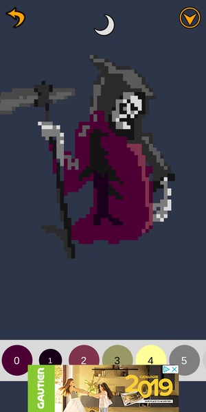 Halloween Number Coloring - Preview 1