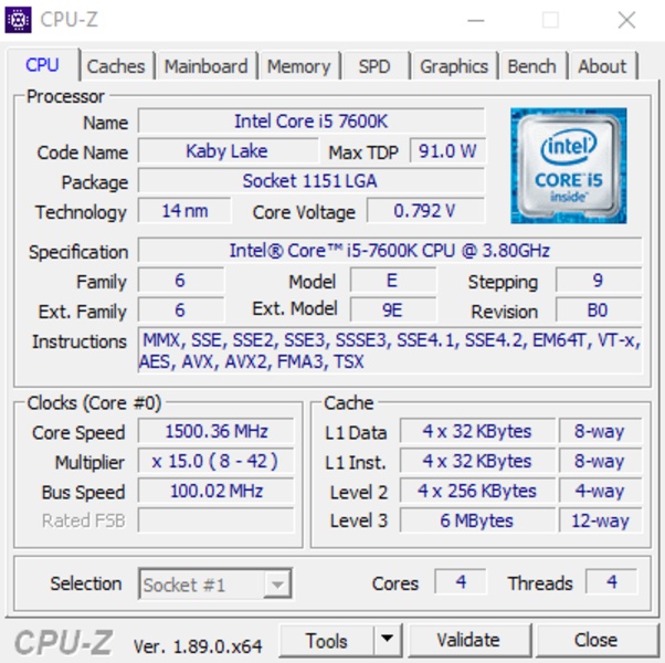 CPU Z
