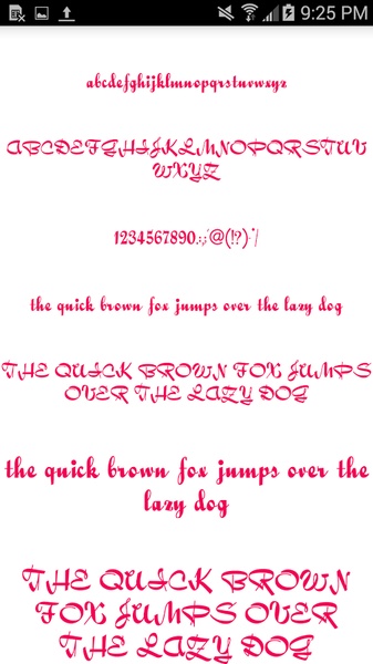 Color Fonts #5 - Preview 1