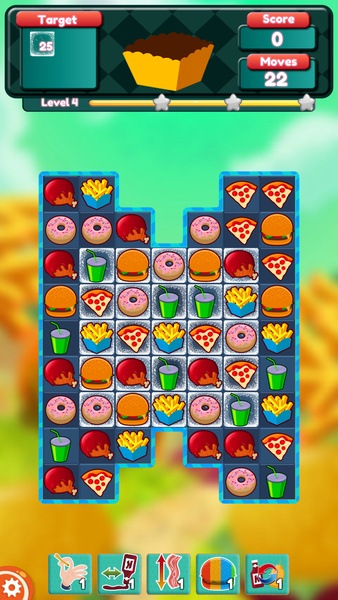 Burger & Soda Match 3 - Preview 3