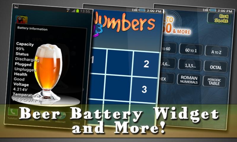 Free Beer Battery Widget - Preview 3