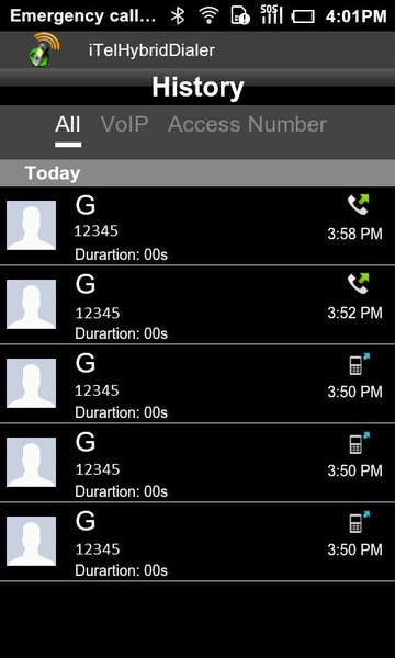 iTelHybridDialer - Preview 2