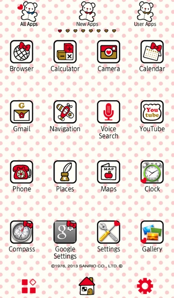Hello Kitty Launcher Ribbon - Preview 1