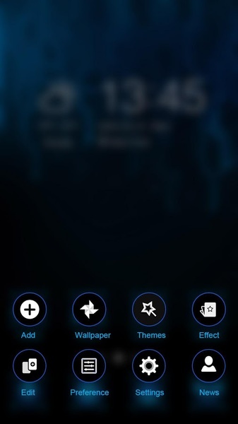 Touch Sky GOLauncher EX Theme - Preview 2