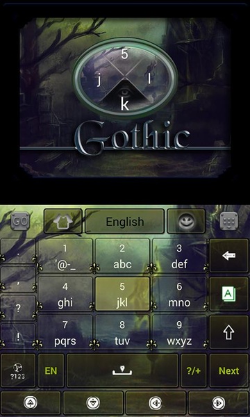 Gothic Keyboard - Preview 1