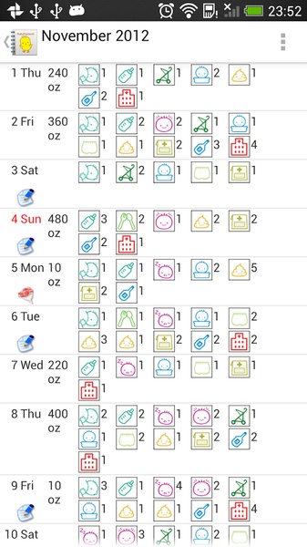 Baby Daybook - Preview 4