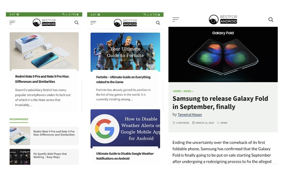 BestForAndroid - Preview 1