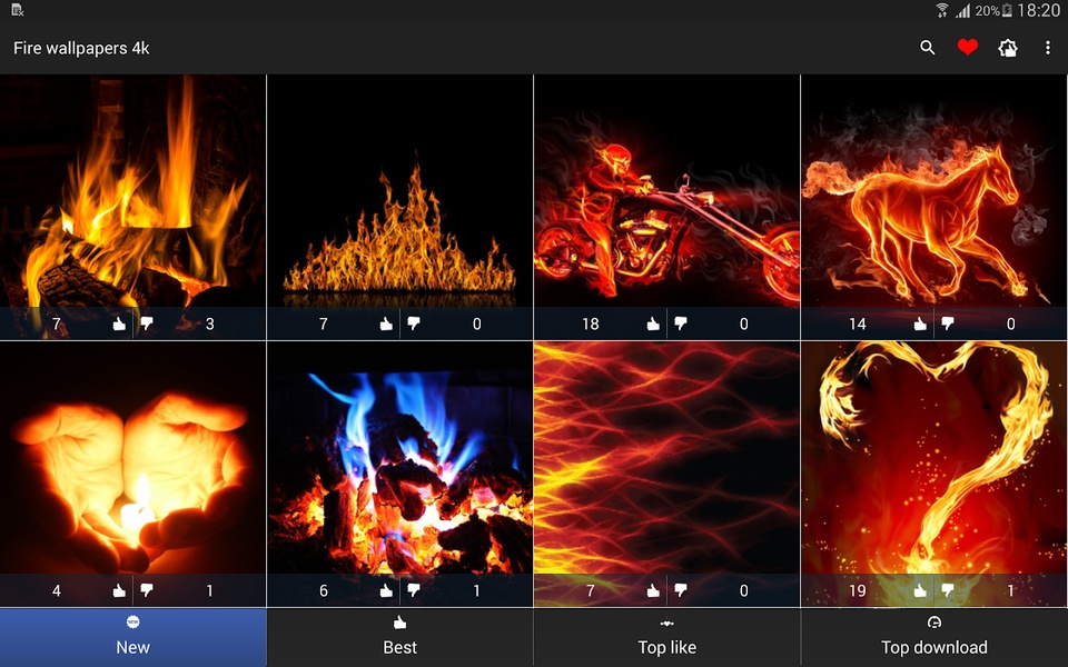 Fire wallpapers 4k - Preview 7