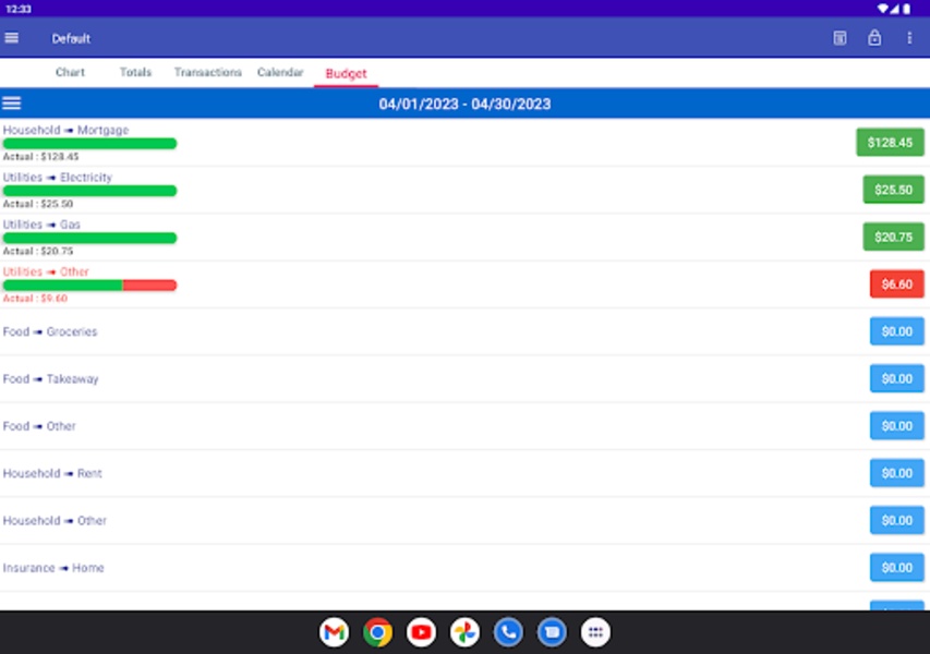 MoBill Budget - Preview 3