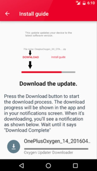 Oxygen Updater - Preview 4