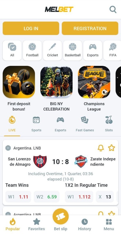 Melbet Screenshot 18