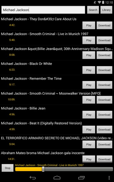 AV Music Downloader - Preview 2