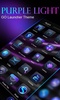 Purple Light GOLauncher EX Theme screenshot 6