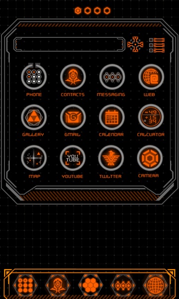 The Star GOLauncher EX Theme - Preview 2