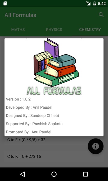 All Formulas - Preview 3