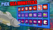 Megalodon Fights Sea Monsters screenshot 3