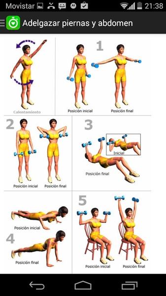 Adelgazar piernas y abdomen - Preview 1