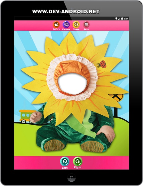 Easy Baby Photo Montage - Preview 1