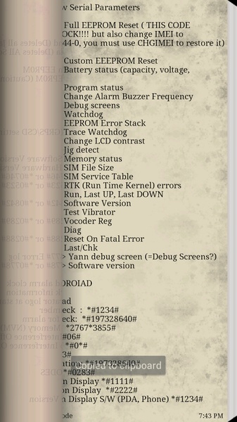 SAMSUNG RESET CODE - Preview 2