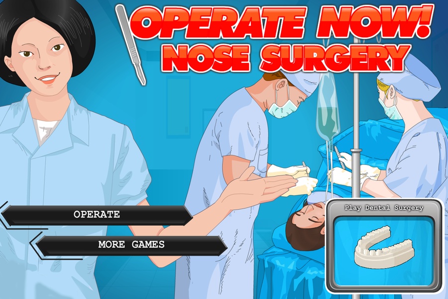 Jogar Operate Now! Nose Surgery - Jogue Operate Now! Nose Surgery
