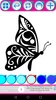 Butterfly Coloring Book for-Adults screenshot 3