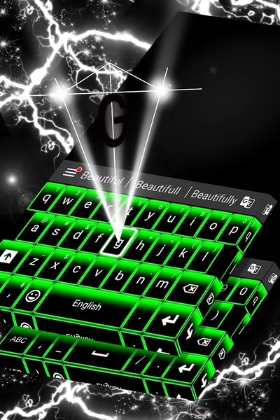 Neon Green Keyboard - Preview 5