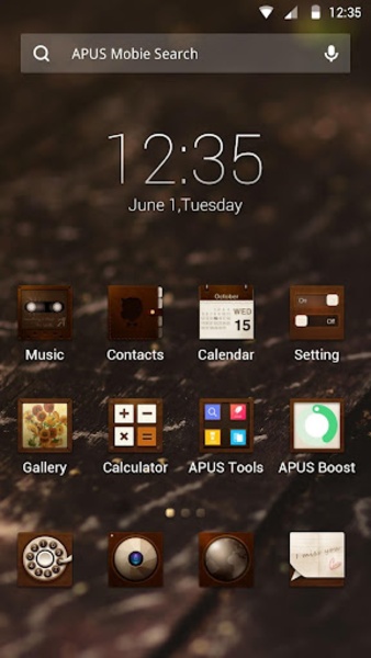 Wooden Theme - Preview 3