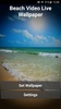 Beach Video Live Wallpaper screenshot 5