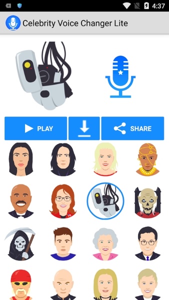 Celebrity Voice Changer Lite - Preview 3