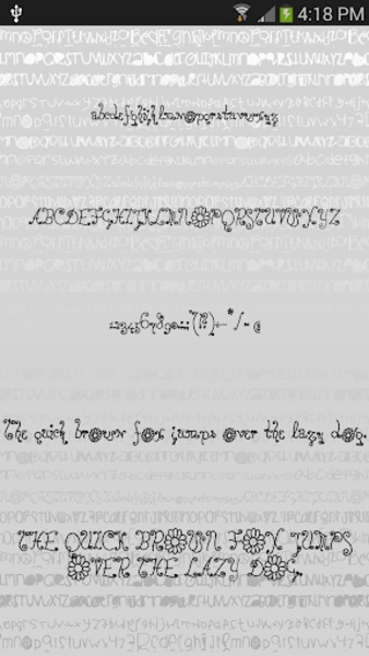 Silly Free Font Theme - Preview 5