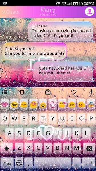 Color Rain Keyboard - Preview 5