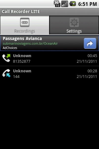 Call Recorder LITE - Preview 4