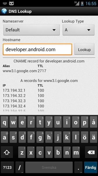 DNS Lookup - Preview 5
