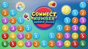 Connect Number - Bubble Blast screenshot 2