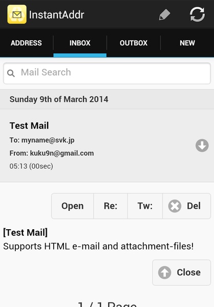 Instant Email Address - Preview 3